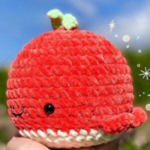 Receita de amigurumi em PDF - Baleia