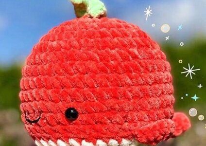 Passo a Passo PDF Crochê de Pelúcia Baleia Receita de Peixe Amigurumi 