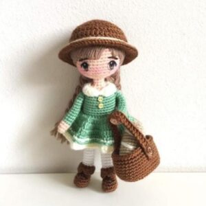 Receita de amigurumi  - Boneca Mary