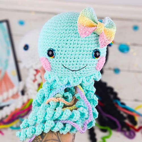 Iniciante Polvo Amigurumi Receita de PDF Grátis