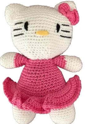 HELLO KITTY | RECEITA AMIGURUMI