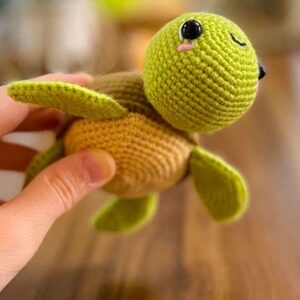Receita de amigurumi em PDF - Tartaruga