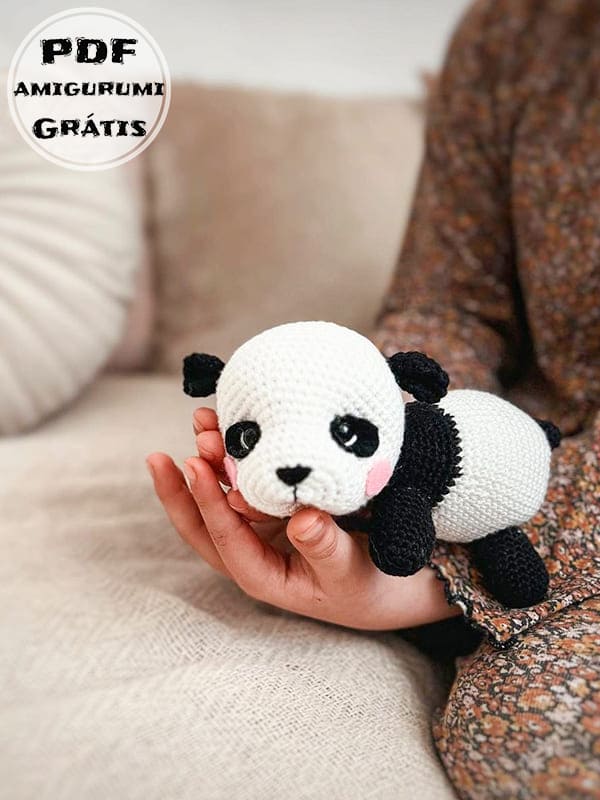 Zola Panda Amigurumi Receita Grátis PDF