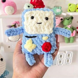 Receita de amigurumi em PDF - BMO - Hora da Aventura