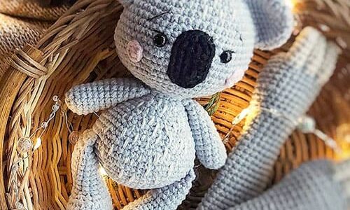 Receita de amigurumi em PDF – Coala