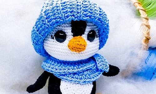 Receita de amigurumi em PDF – Pinguim