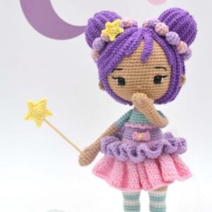 Receita de amigurumi - Boneca Amaya