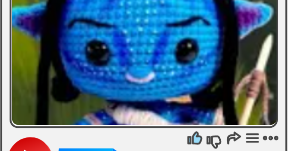 Receita de Amigurumi em Video – Funko Avatar