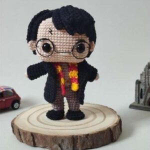 Receita de amigurumi em PDF - Harry Potter