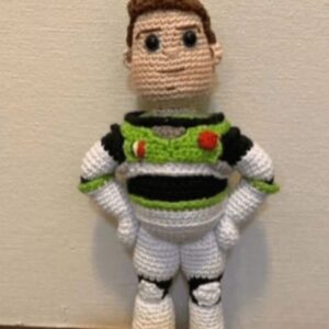 Receita de amigurumi em PDF - Buzz Lightyear