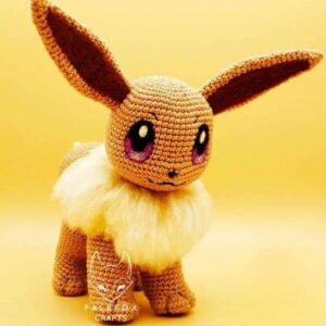 Receita de amigurumi em PDF - Eevee