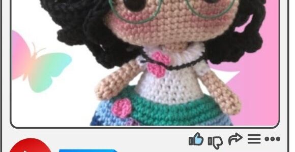 Receita de amigurumi em Video – Mirabel