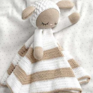 Receita de amigurumi em PDF - Naninha Ovelha