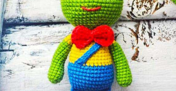 Receita de Amigurumi em PDF – Sapinho