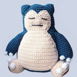 Receita de amigurumi em PDF - Snorlax