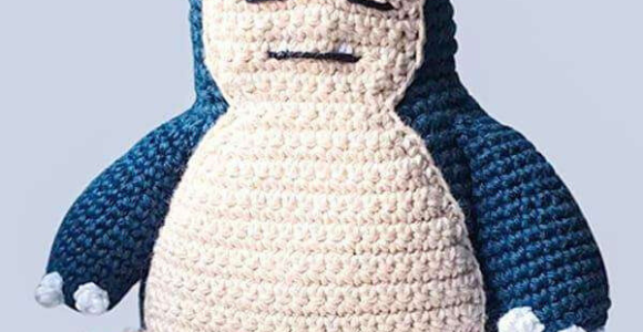 Receita de amigurumi em PDF – Snorlax