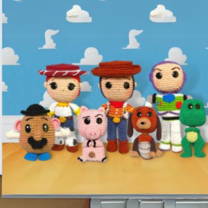 Receita de amigurumi em PDF - Toy Story