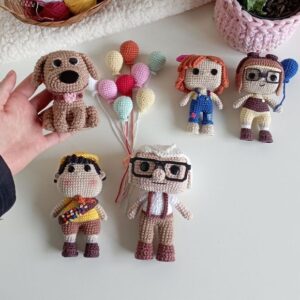 Receita de amigurumi em PDF - Up Altas Aventuras