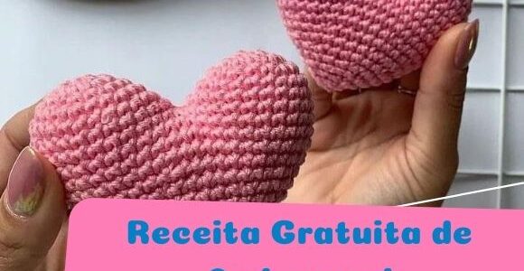Receita de amigurumi gratuita – Coração