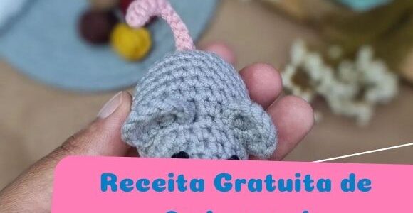 Receita de amigurumi – Ratinho Perebas