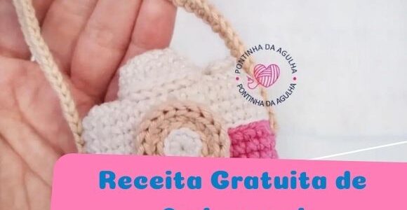 Receita de amigurumi – Maquina Fotográfica