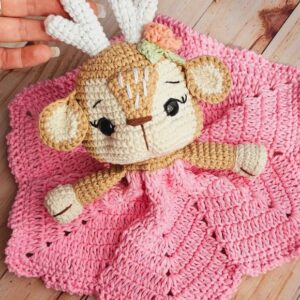Receita de amigurumi em PDF  - Manta de apego - Dulce
