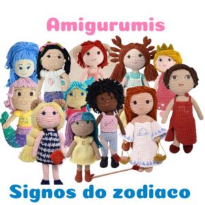 Receita de amigurumi - Ebook bonecas Signos