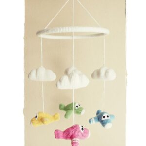 Receita de amigurumi em PDF  - Mobile aviaozinhos