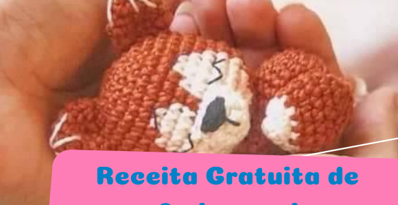 Receita de amigurumi gratuita – Mini Raposinha