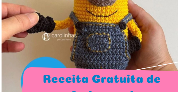 Receita de amigurumi – Minions