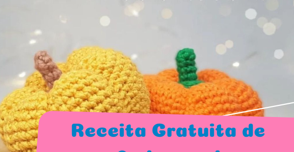 Receita de amigurumi gratuita – Abóbora