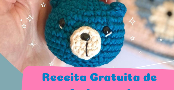 Receita de amigurumi gratuita – Ted Blue