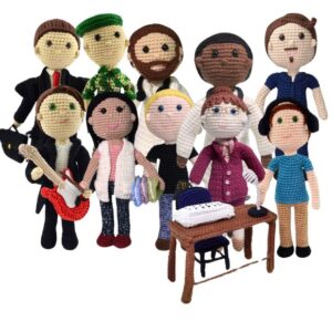 Receita de amigurumi em PDF - Ebook Profissões