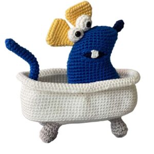 Receita de amigurumi em PDF - Ratinho do Castelo Rá-Tim-Bum