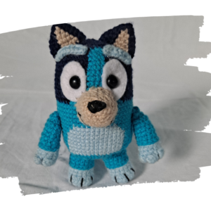 Receita de amigurumi em PDF  - Bluey