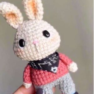 Receita de amigurumi em PDF - Bryan o Coelho
