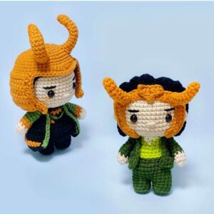 Receita de amigurumi em PDF - Loki