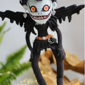 Receita de amigurumi em PDF - RYUK do Death note