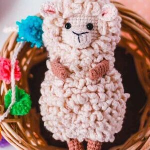 Receita de amigurumi em PDF - Ovelha Ita