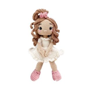 Receita de amigurumi em PDF - Boneca Ana