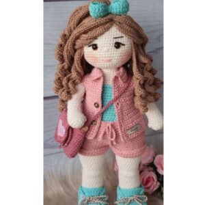 Receita de amigurumi em PDF - Boneca Pitty