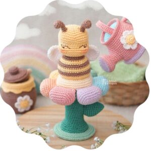Receita de amigurumi em PDF - Jardim Encantado