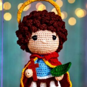 Receita de amigurumi em PDF - Santo Expedito