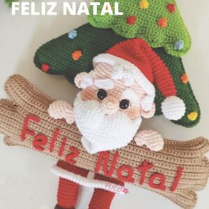 Receita de amigurumi em PDF - Natal