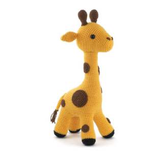 Receita de amigurumi em PDF- Girafa Fofa