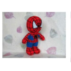 Receita de amigurumi em PDF - Homem Aranha - Spiderman