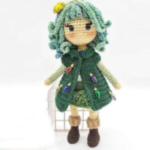 Receita de amigurumi em PDF  - Boneca Mandy