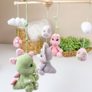 Receita de amigurumi em PDF - E-book Dinos
