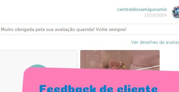 Conheça nossa loja de receitas de amigurumi na Elo7