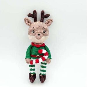 Receita de amigurumi em PDF  - Lucien a Rena